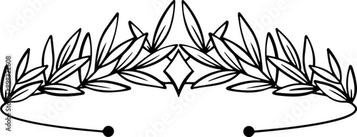 olive tiara crown