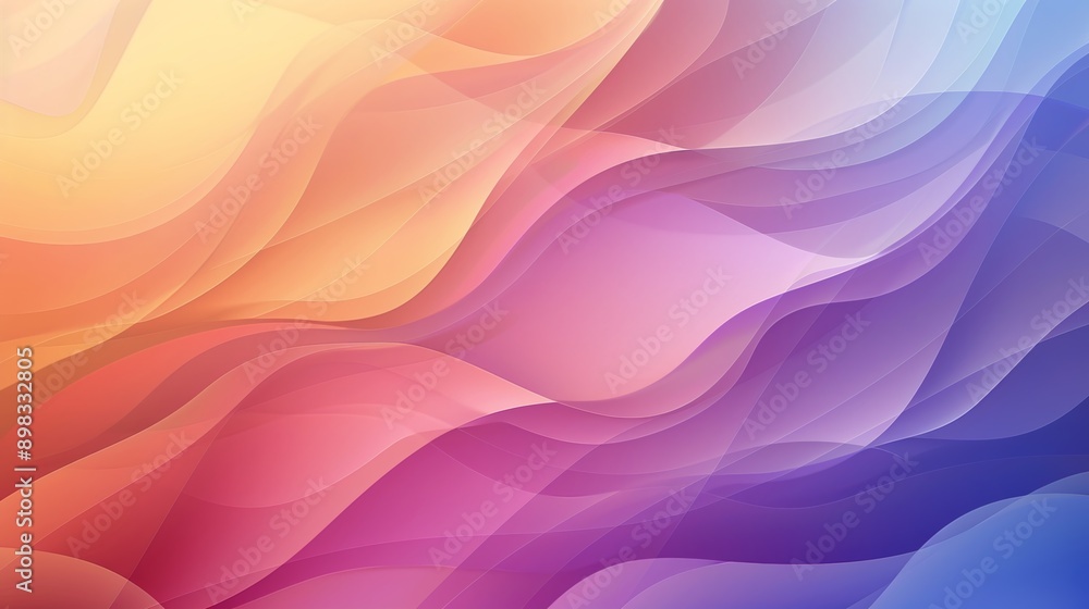 Abstract background with flowing colorful waves creating dynamic pattern Abstract background with flowing colorful waves creating dynamic pattern