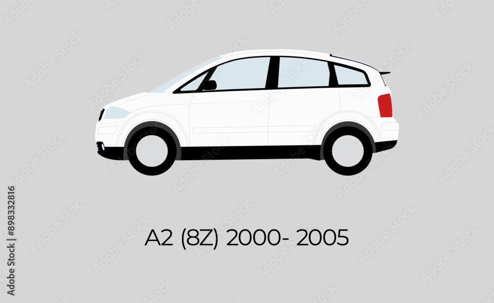 Fototapeta premium A2 Hatchback 5 Door 8Z 2000 - 2005
