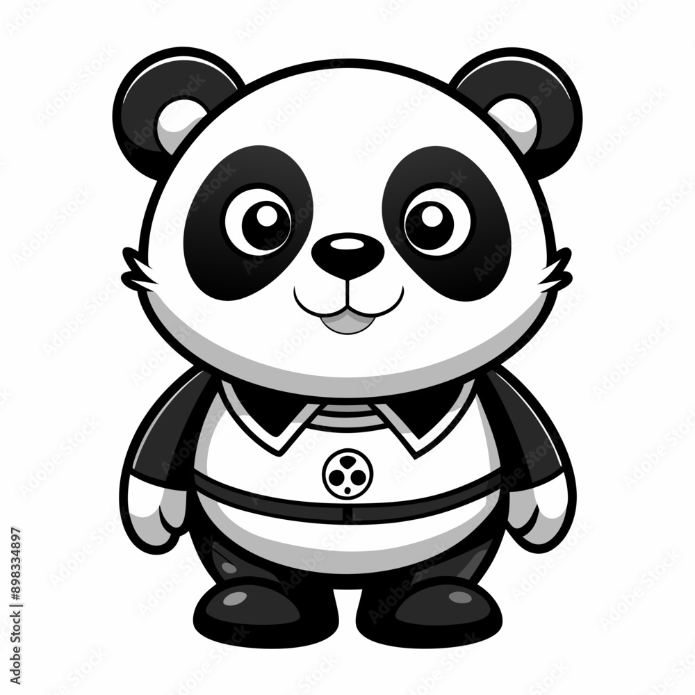 panda icon vector panda icon vector
