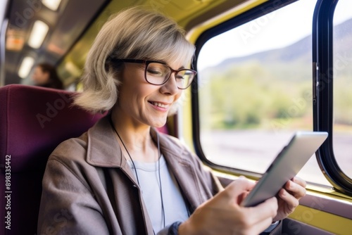Free Download Woman on a bus ride. - GFXLoad