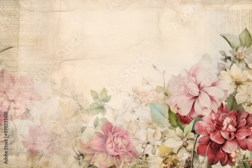 Flowers ephemera border backgrounds pattern plant.
