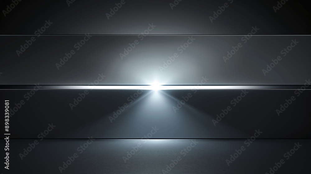Light shining through a gap in a dark wall background Light shining through a gap in a dark wall background