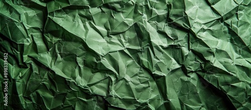 Wallpaper Mural Crumpled green paper with a textured background ideal for copy space image Torontodigital.ca