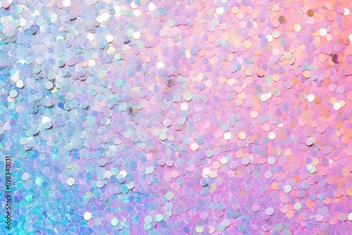 Pastel hologram glitter backgrounds shiny defocused.