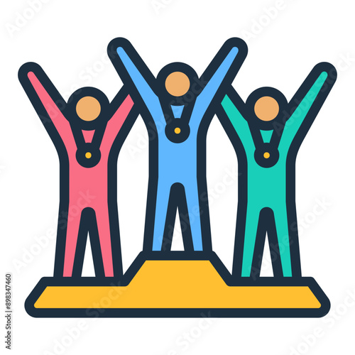 Medal Ceremony Icon