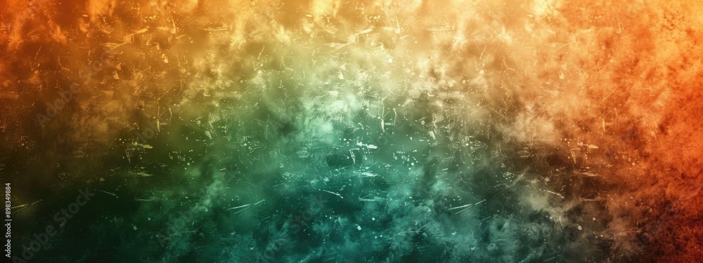 Fototapeta premium Retro Wallpaper with Gradient Colors, Noise Effect, and Grainy Texture. Vintage Inspiration
