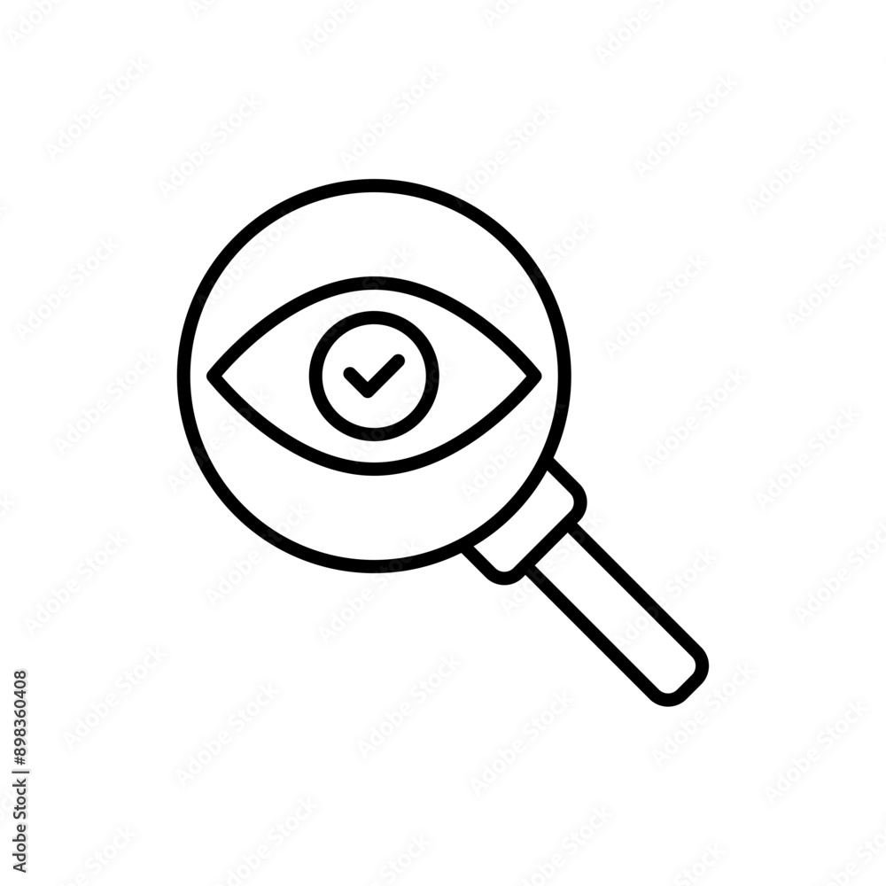 Eye checkup outline icons, minimalist vector illustration ,simple transparent graphic element .Isolated on white background Eye checkup outline icons, minimalist vector illustration ,simple transparent graphic element .Isolated on white background