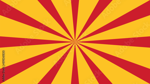 retro sunburst background. a yellow star that is on a yellow background