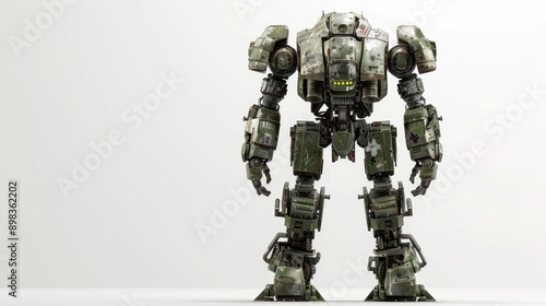 Green Combat Robot © MUCHIB