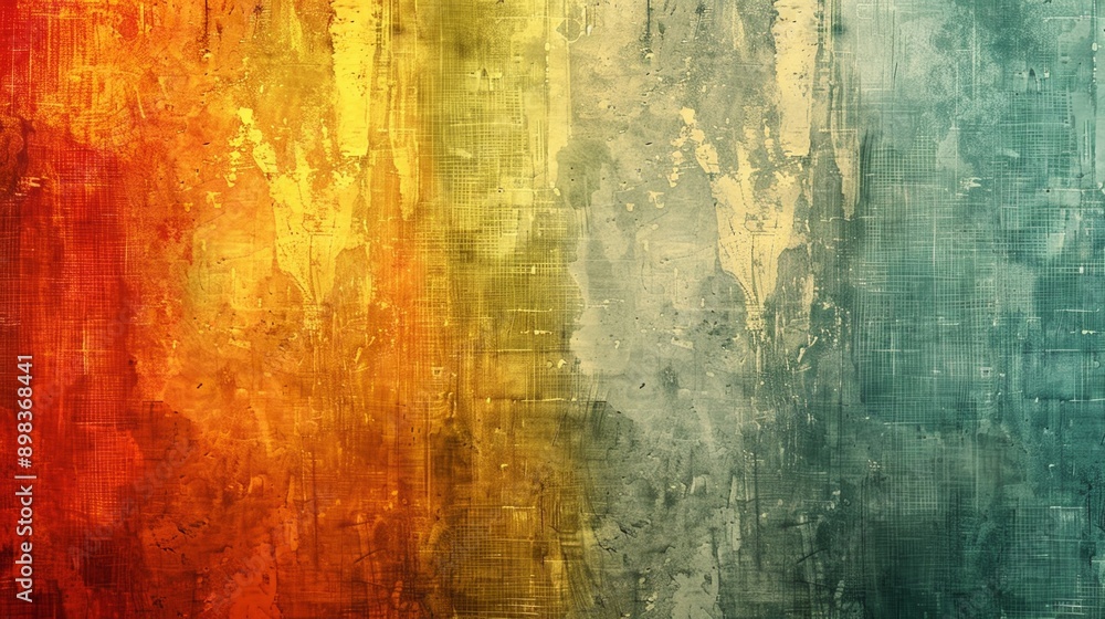 Obraz premium Abstract grunge background displaying a blend of textures and colors