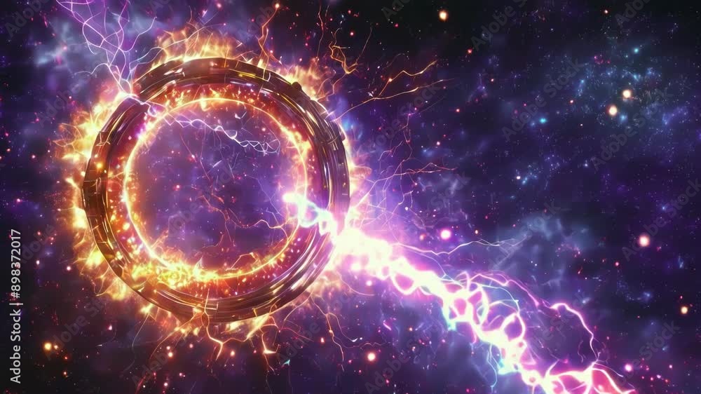 Dynamic Cosmic Action: Ultra-Realistic High-Quality Design with Explosive Effects Dynamic Cosmic Action: Ultra-Realistic High-Quality Design with Explosive Effects