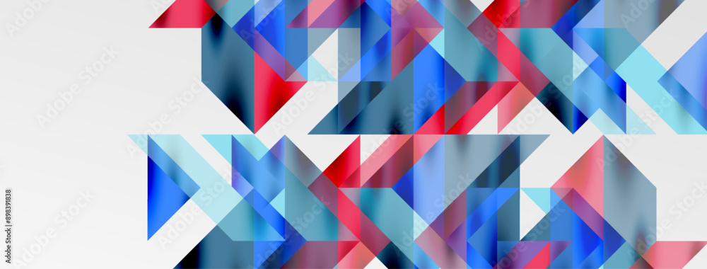 Tech minimal overlapping triangle shapes elements geometric graphic pattern Tech minimal overlapping triangle shapes elements geometric graphic pattern