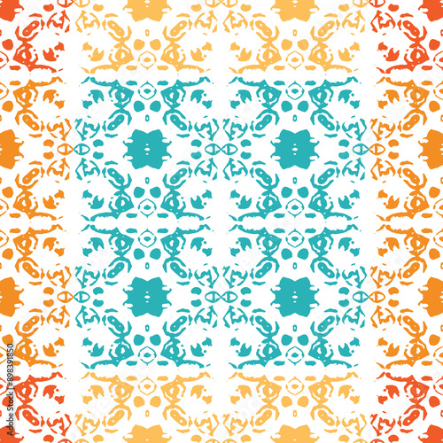 seamless pattern with flowers