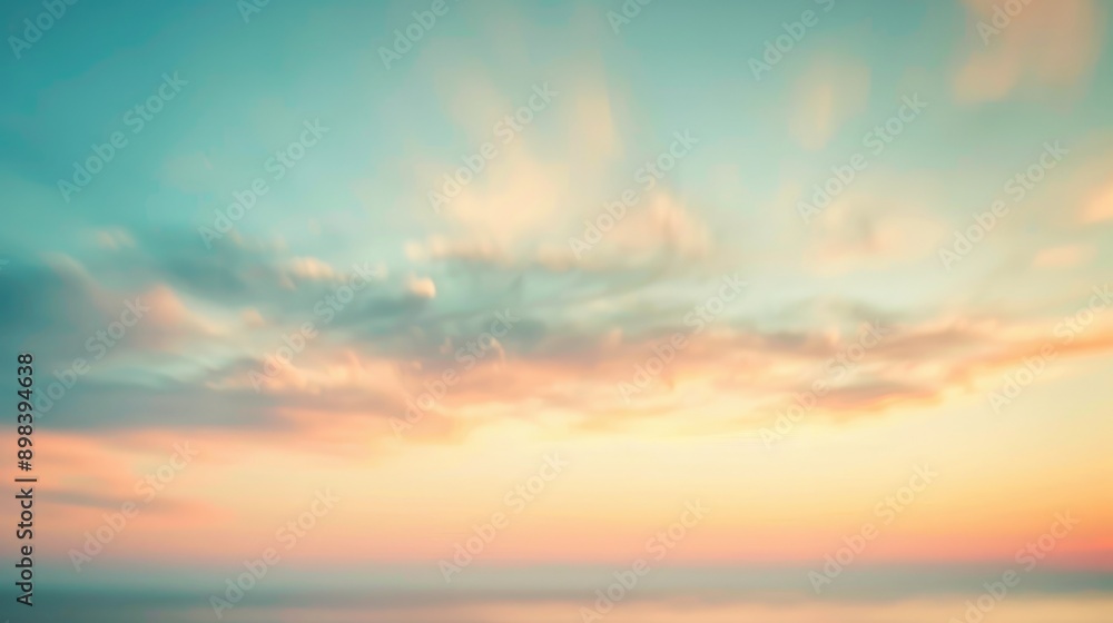 Blurred image of a lovely morning sky Blurred image of a lovely morning sky