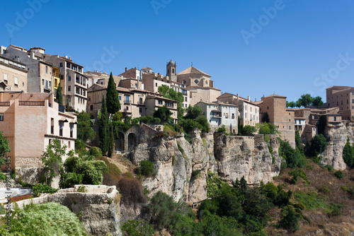 Panoramic of Cuenca, Castilla la Mancha, Spain