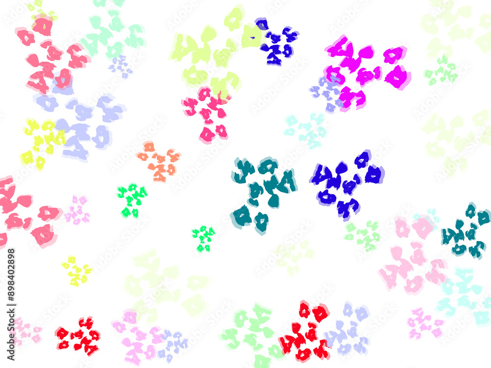 A bright and cute design with pastel colored line and plane shapes. A bright and cute design with pastel colored line and plane shapes.