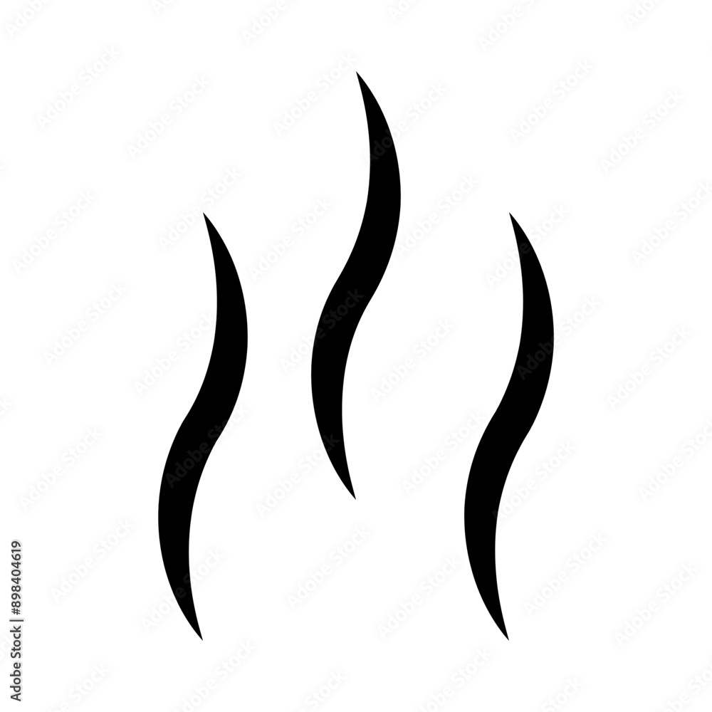 Smoke icon template Smoke icon template