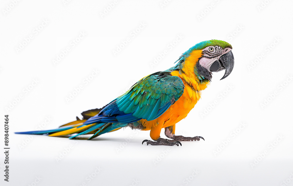 Fototapeta premium Macaw isolated on white