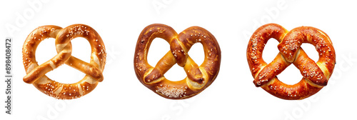 Obraz na płótnie Fresh delicious pretzels