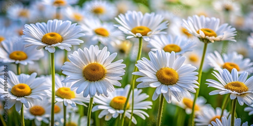Beautiful and lovely chamomile flowers Beautiful and lovely chamomile flowers