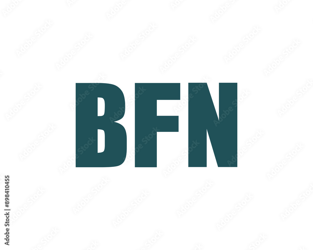 BFN logo design vector template. BFN logo design. BFN logo design vector template. BFN logo design.
