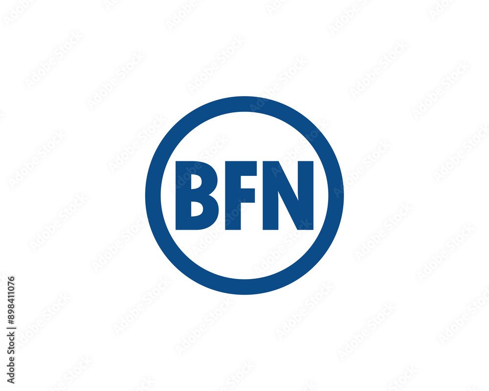 BFN logo design vector template. BFN logo design. BFN logo design vector template. BFN logo design.