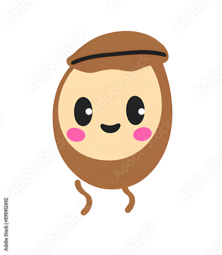 Cute coffee bean 