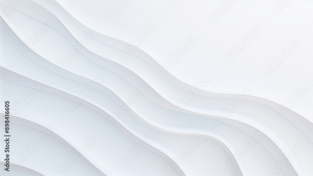 Abstract White Wave Background with Smooth Flowing Lines, Minimalist Design, Modern 3D Art, Elegant Light Texture, Wall Covering Banner, Contemporary Interior Decor, Monochrome Aesthetic 8k Wallpaper Abstract White Wave Background with Smooth Flowing Lines, Minimalist Design, Modern 3D Art, Elegant Light Texture, Wall Covering Banner, Contemporary Interior Decor, Monochrome Aesthetic 8k Wallpaper