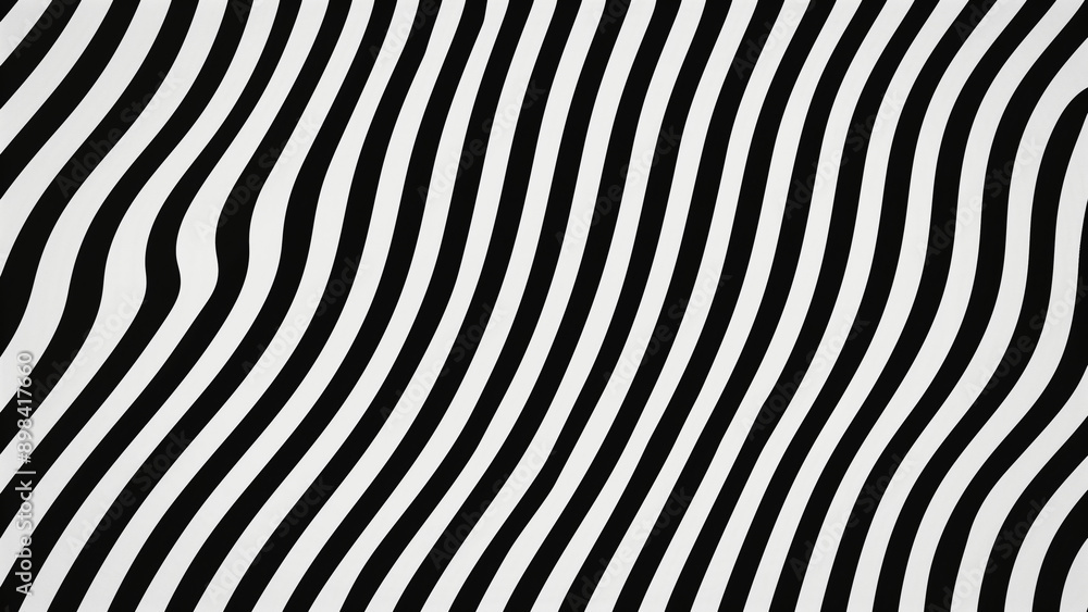 Optical Illusion Black and White Wavy Lines Background, Abstract Geometric Pattern, Modern Minimalist Design 8k Wallpaper Optical Illusion Black and White Wavy Lines Background, Abstract Geometric Pattern, Modern Minimalist Design 8k Wallpaper