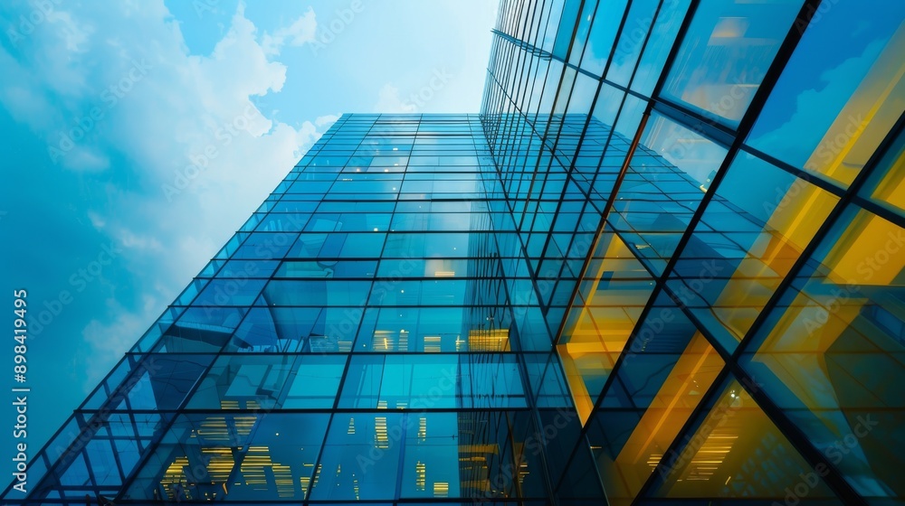 Obraz premium modern office building in the city