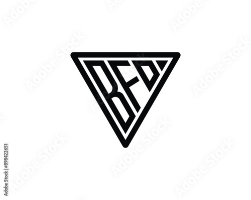 BFO logo design vector template. BFO logo design.