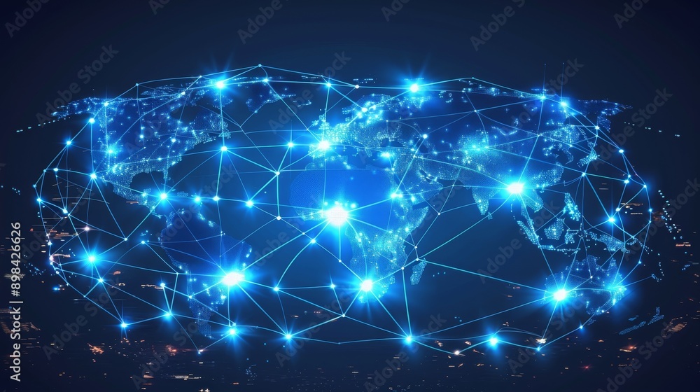Fototapeta premium background with stars