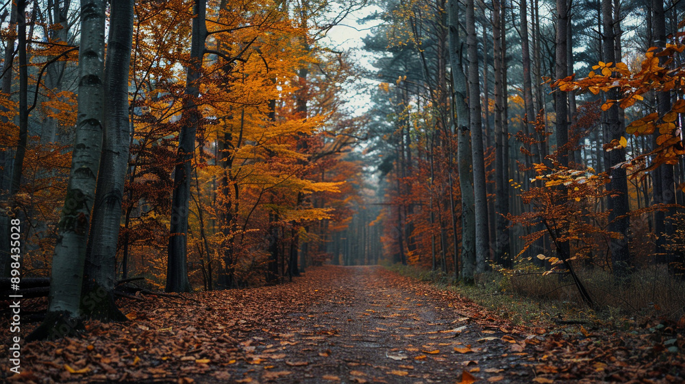 autumn in the forest