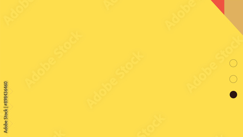 illustration of a yellow background with drops. a yellow background with a line of text in the middle flat color style cartoon cat face