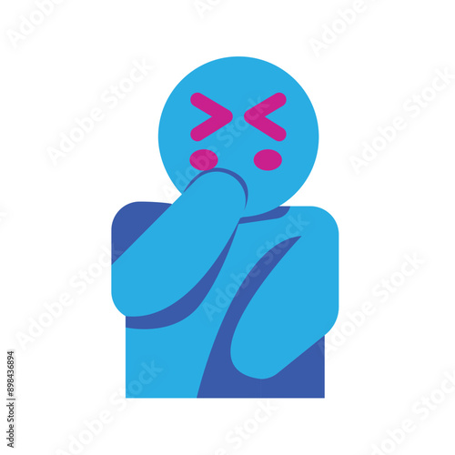 Shy icon