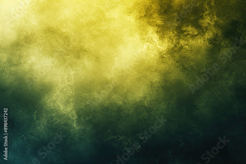 Green mist background, smoke haze textured backdrop graphic resource illustration, foggy backgrounds color, generated ai © dan