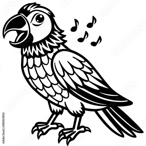 parrot vector