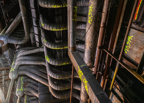 Coal power plant  Emile Huchet in saint Avold France photo