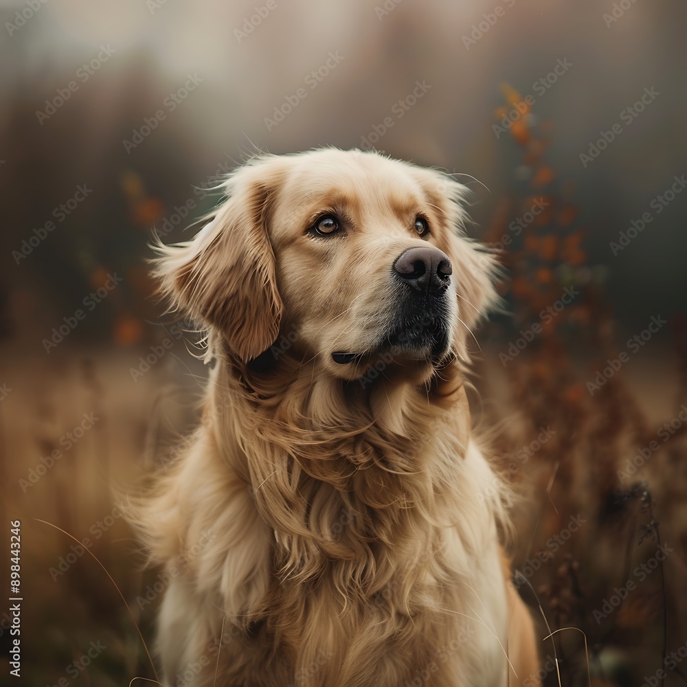 Portrait of a beautiful Golden Retriever dog Portrait of a beautiful Golden Retriever dog