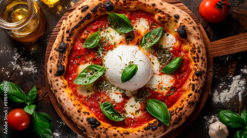 Classic pizza napoletana