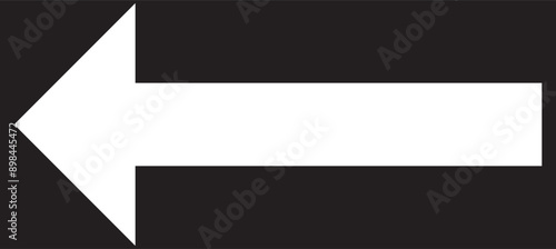 Straight long right vector arrow icon