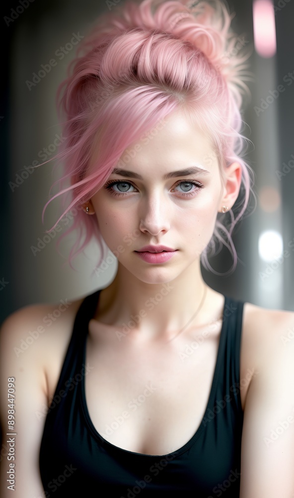 Beautiful European Female Model Beautiful European Female Model