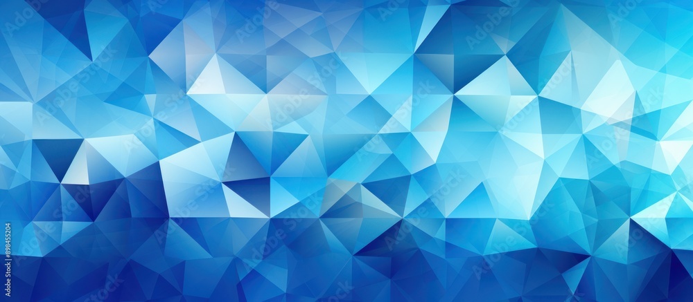 Abstract Blue Geometric Pattern Abstract Blue Geometric Pattern