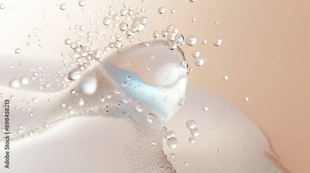 Blackhead Treatments with 3D Rendering of Cleansing Foam Dissolving Oil and Absorbing Dirty Skin for Healthy Skin Blackhead Treatments with 3D Rendering of Cleansing Foam Dissolving Oil and Absorbing Dirty Skin for Healthy Skin