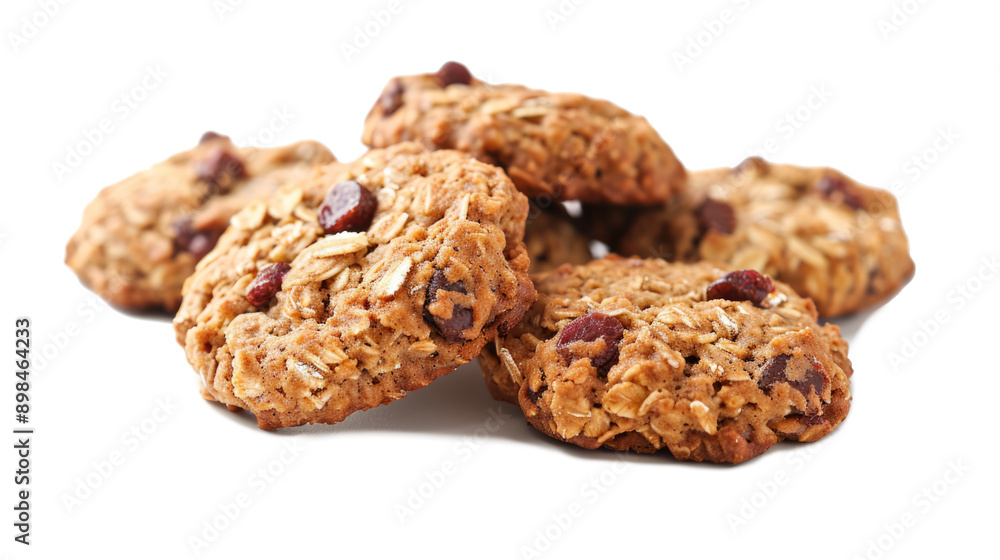 Oatmeal Cookies, isolated on transparent background Oatmeal Cookies, isolated on transparent background