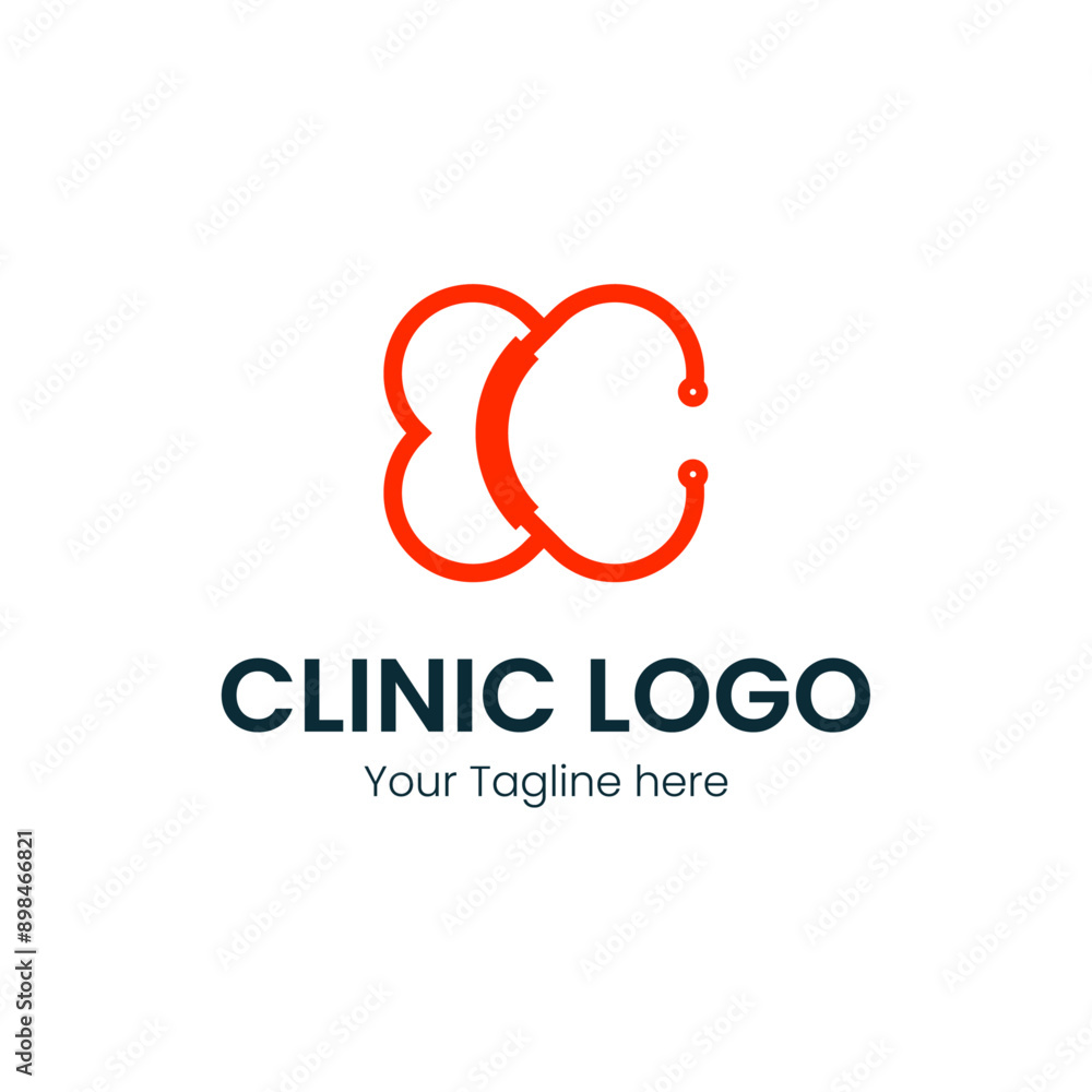 Fototapeta premium Clinic Logos