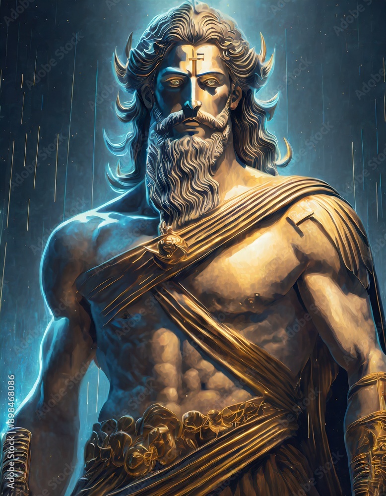 Fototapeta premium statue of the god Dionysus