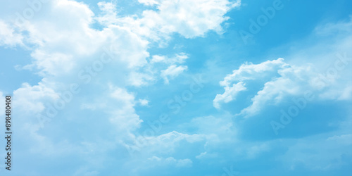 sunny sky blue light watercolor background. Aquarelle painting brush effect card paper textured canvas cloudy smoke space for text, entertaining card, template. aquamarine color graphics illustration