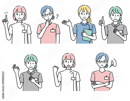 作業療法士、理学療法士、言語聴覚士、看護師、医療